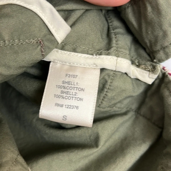 Rhyme & Echo Military Green Embroidered Jacket Size S - Picture 4 of 8